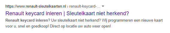 seo teksten laten schrijven Renault