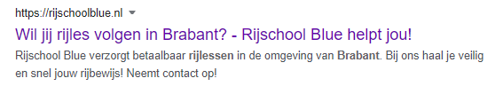 seo teksten rijschool