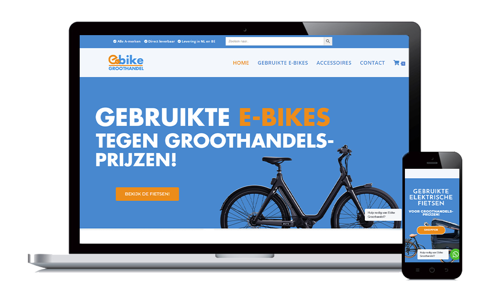 webshop E-Bike groothandel