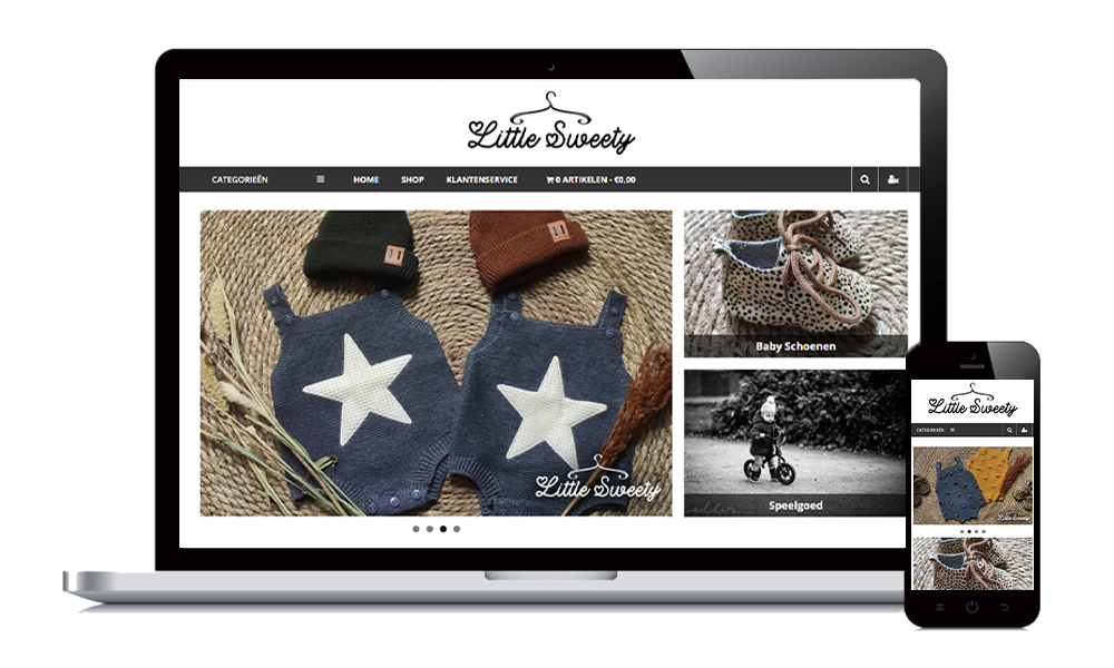 webshop Little Sweety kleding