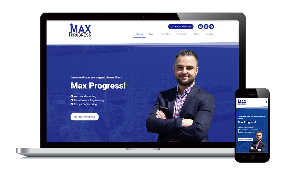 website Max Progress
