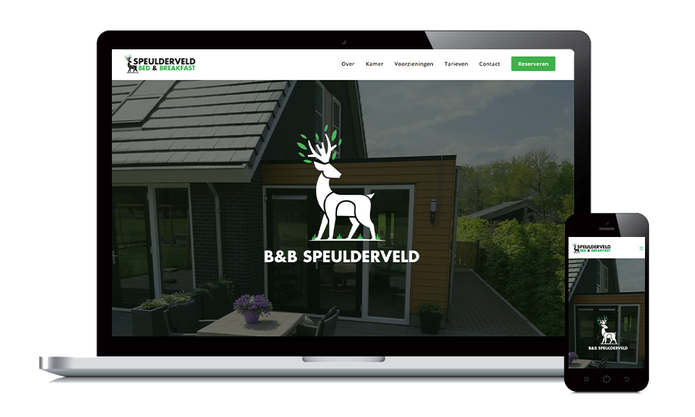 webdesign Speuld website b&b speulderveld