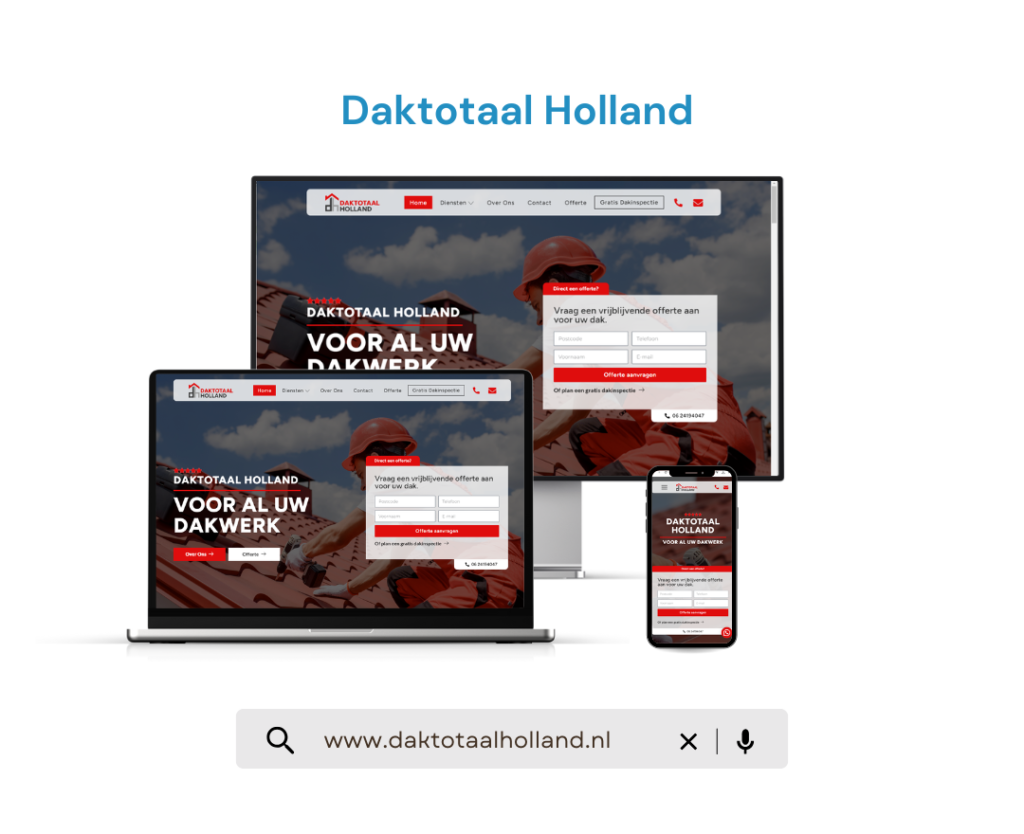 wordpress website dakdekker