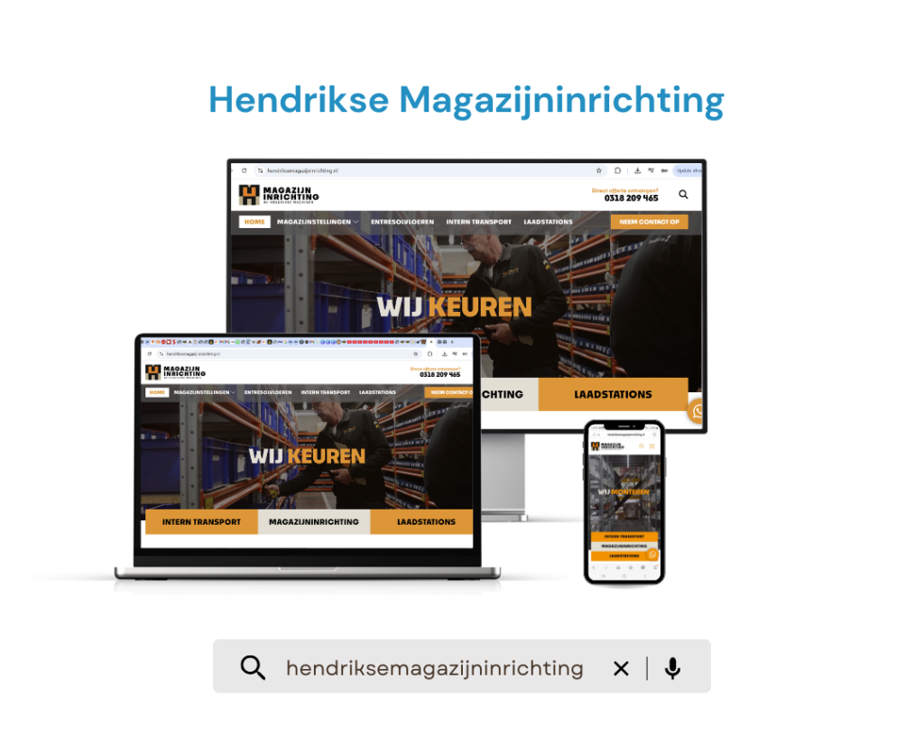 website magazijninrichting